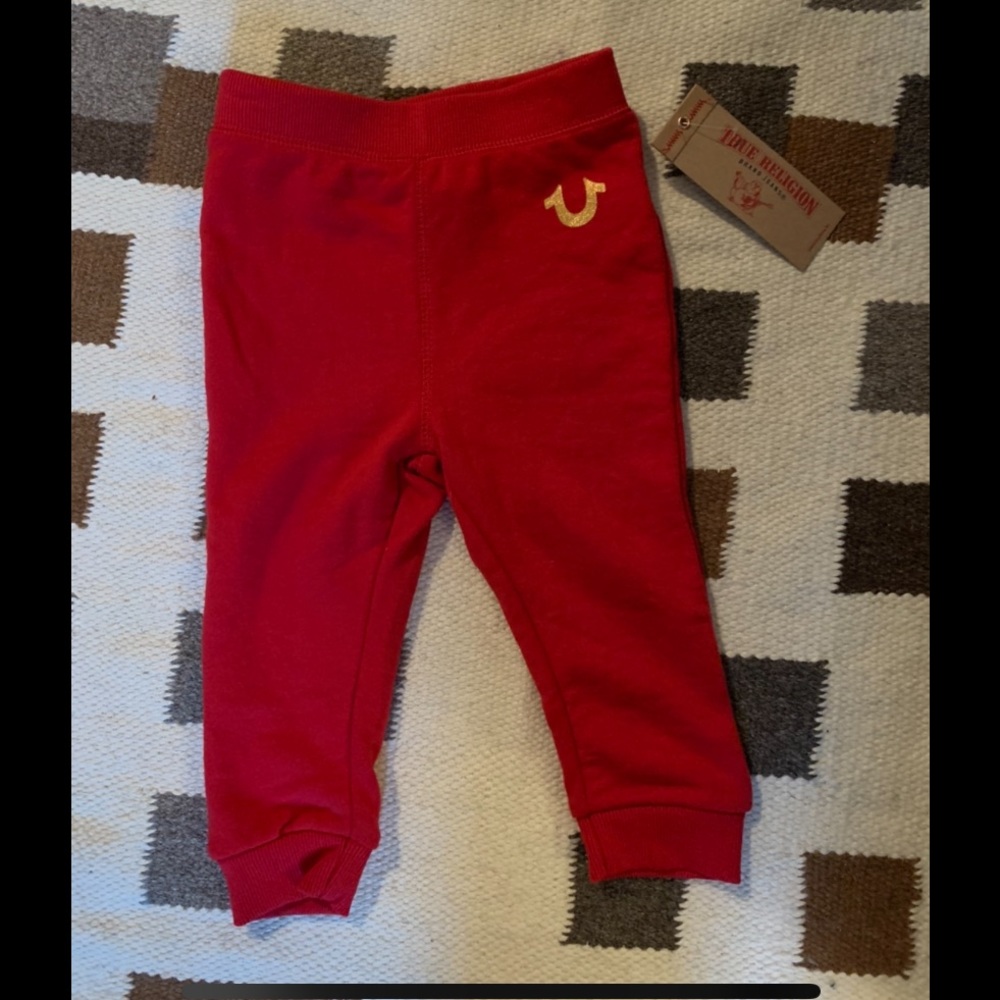 NWT- True Religion kids joggers